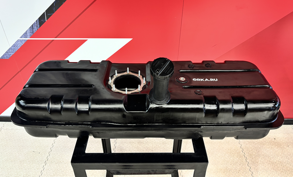 Топливный бак УАЗ 2206 Буханка, инжектор, усиленный пластик (bolt-on)